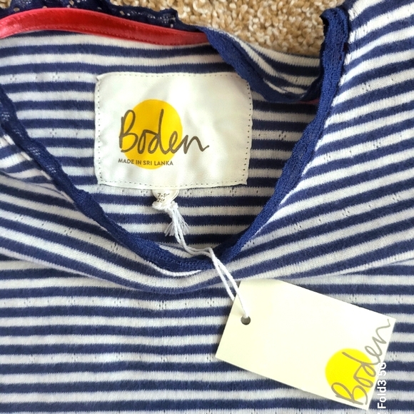 ❤️NWT❤️ BODEN GIRLS PONTIELLE TOP - Picture 7 of 9